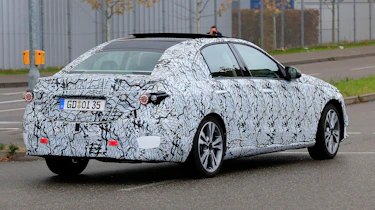 Mercedes C-class prototype - rear quarter