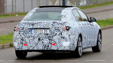 Mercedes C-class prototype - rear