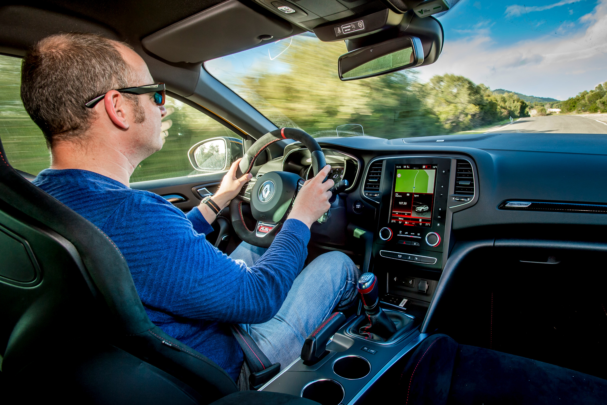 Renault Megane RS300 interior