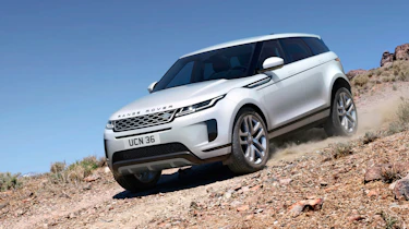 Range Rover Evoque - front off road
