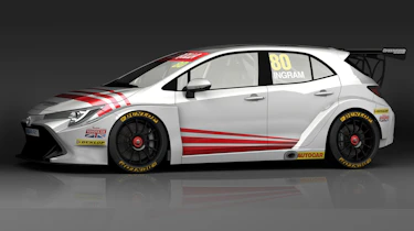 Toyota Corolla BTCC front three quarters