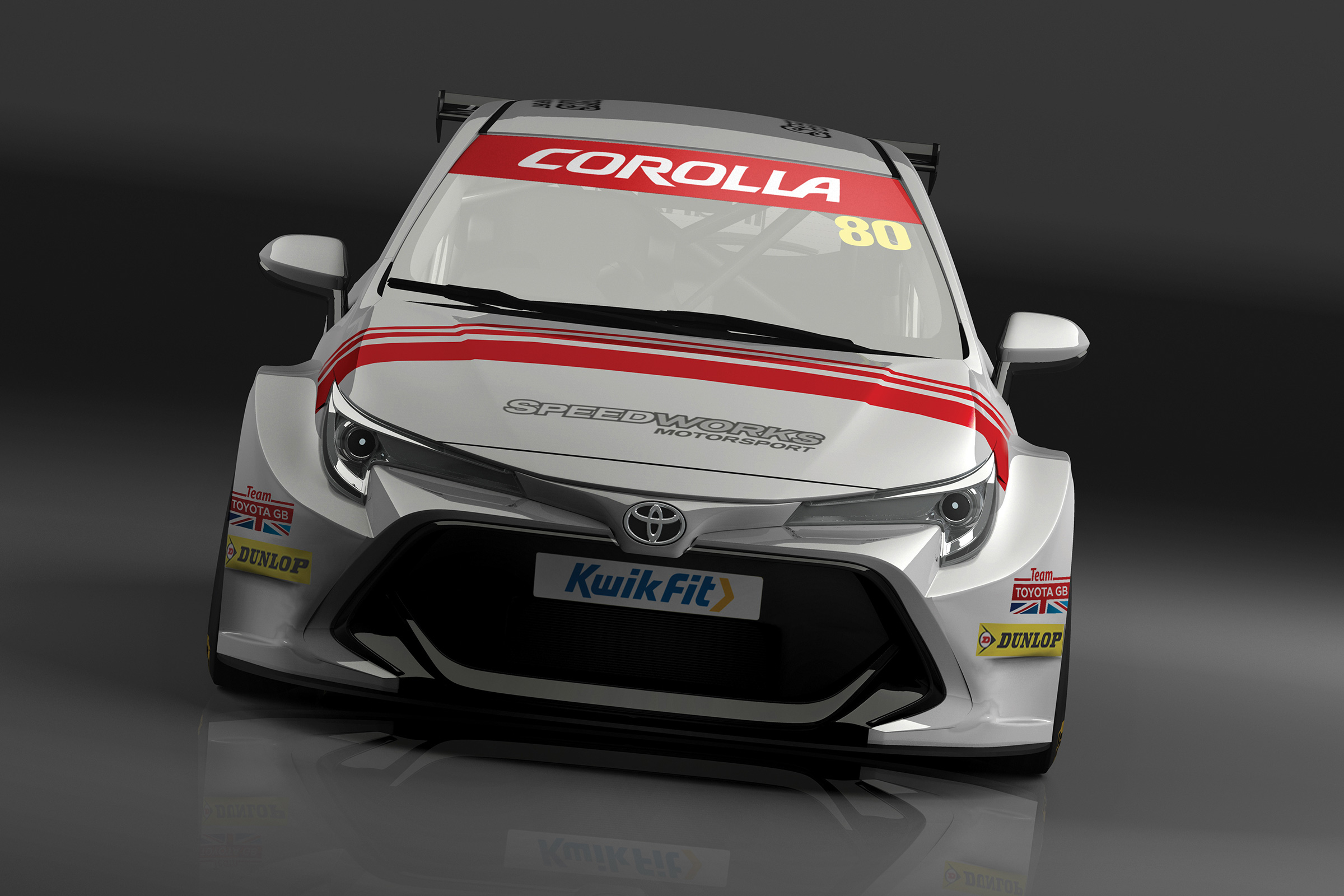 Toyota Corolla BTCC front