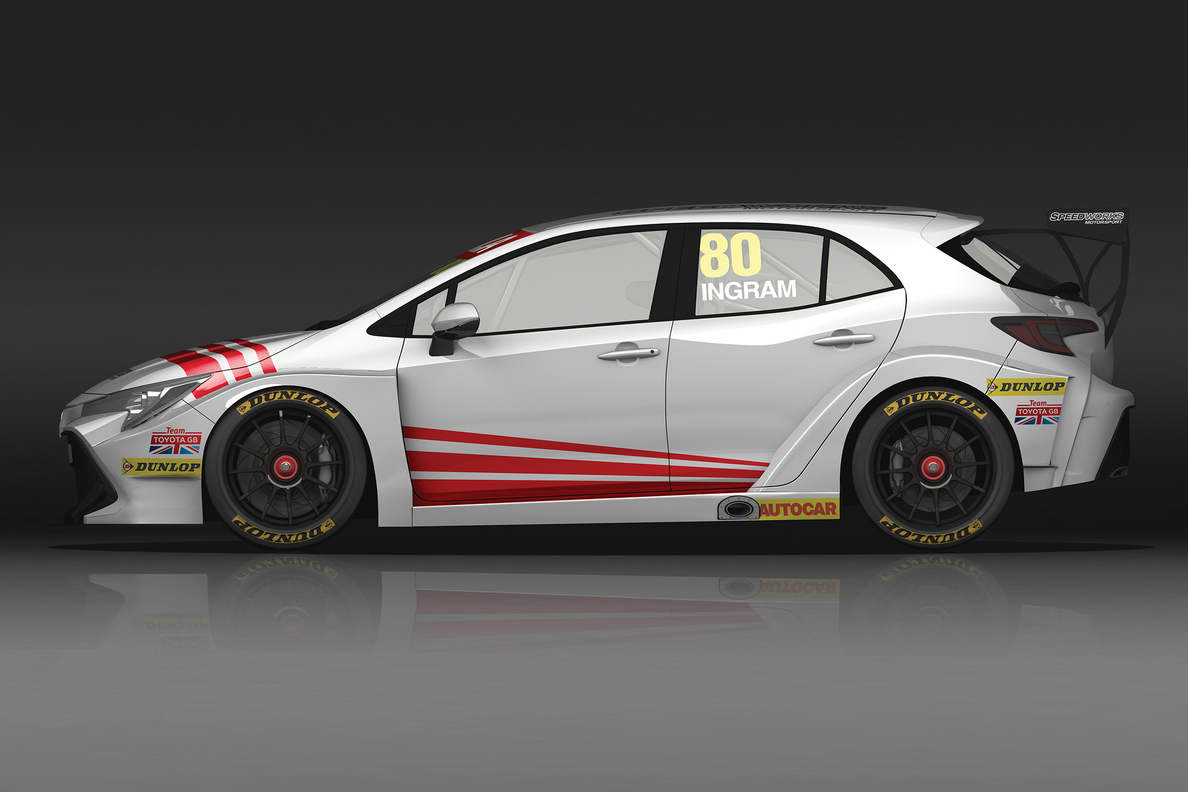 Toyota Corolla BTCC side