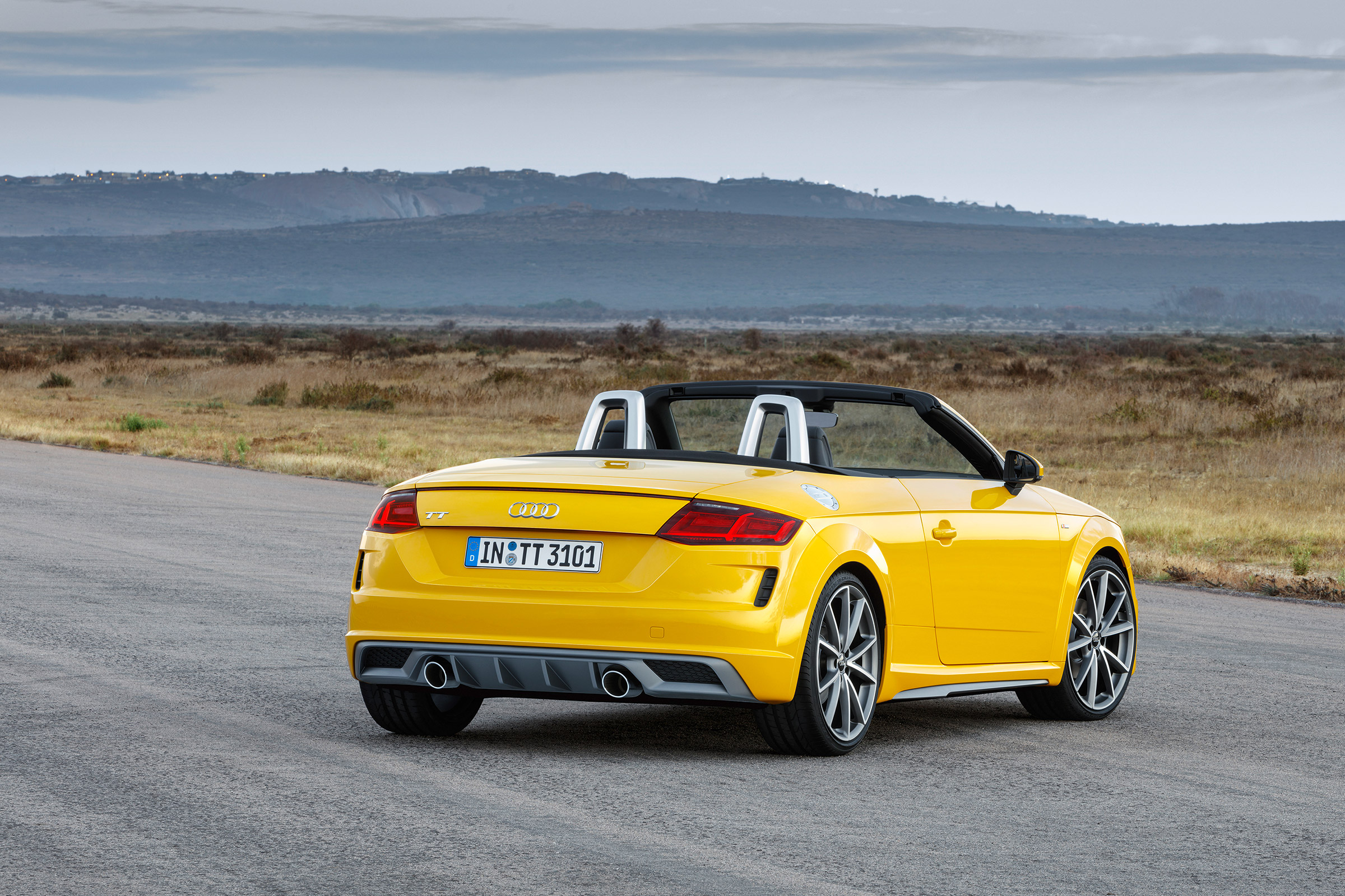 Audi TT facelift - rear