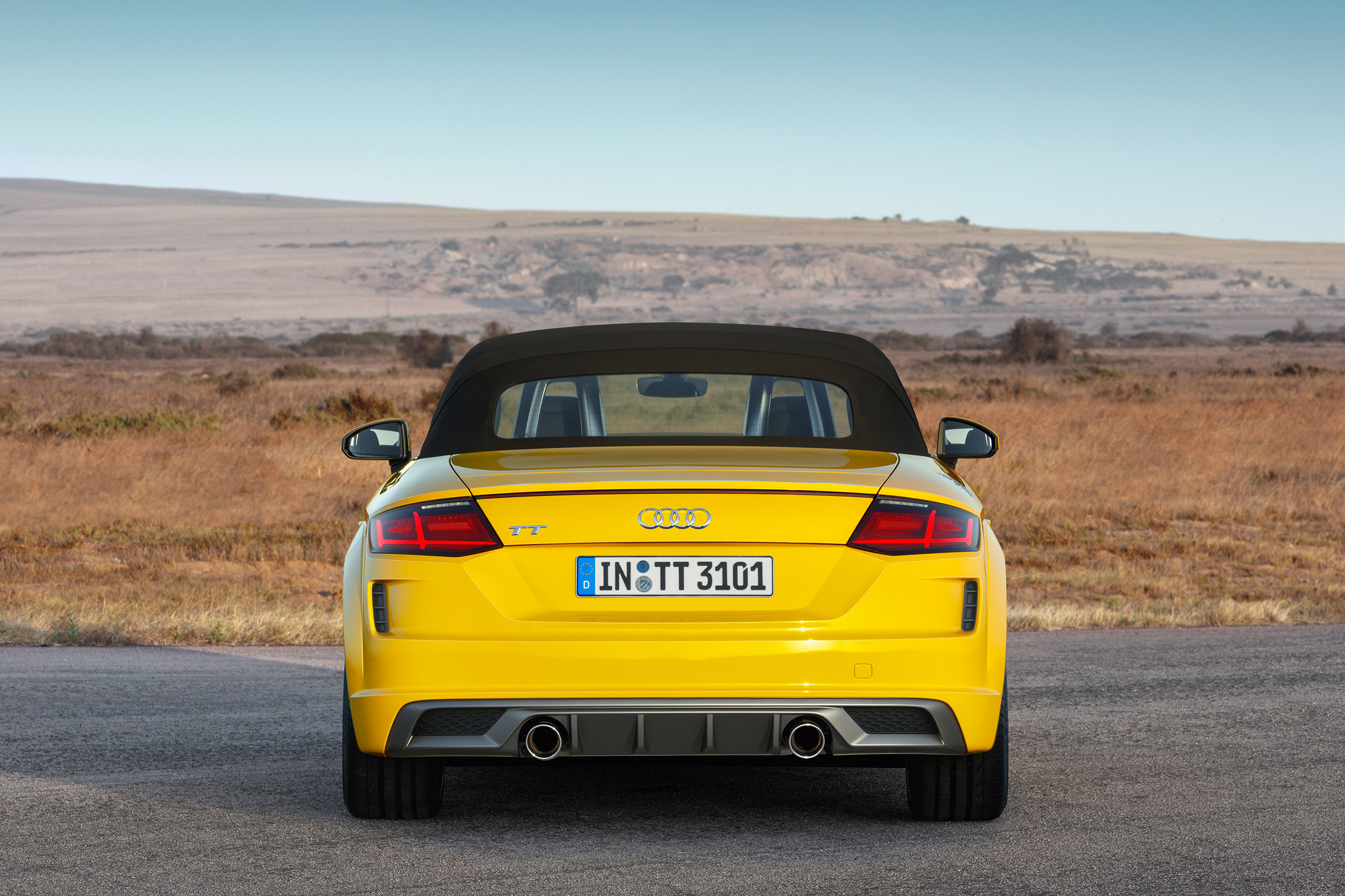 Audi TT facelift - rear