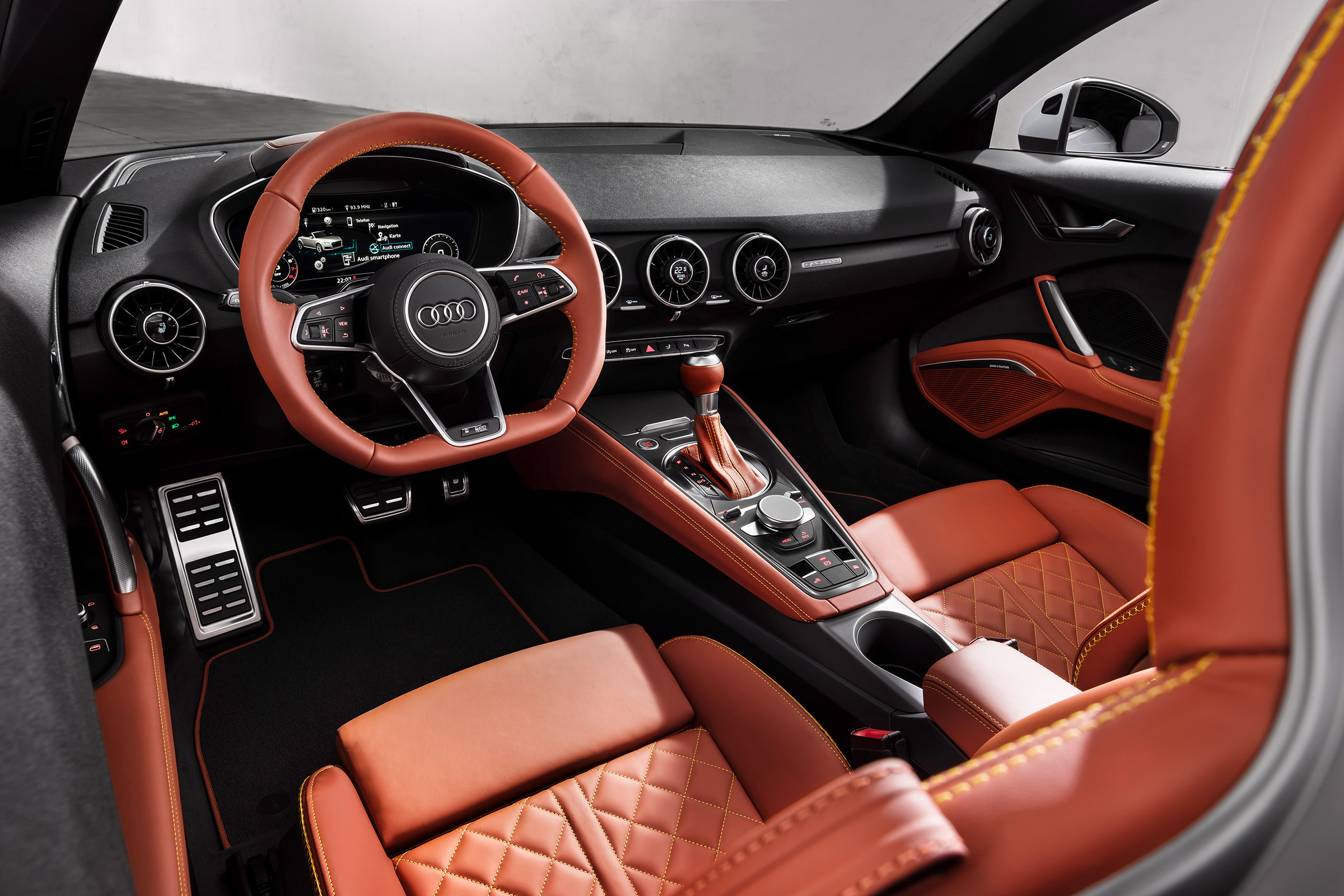 Audi TT facelift - dash