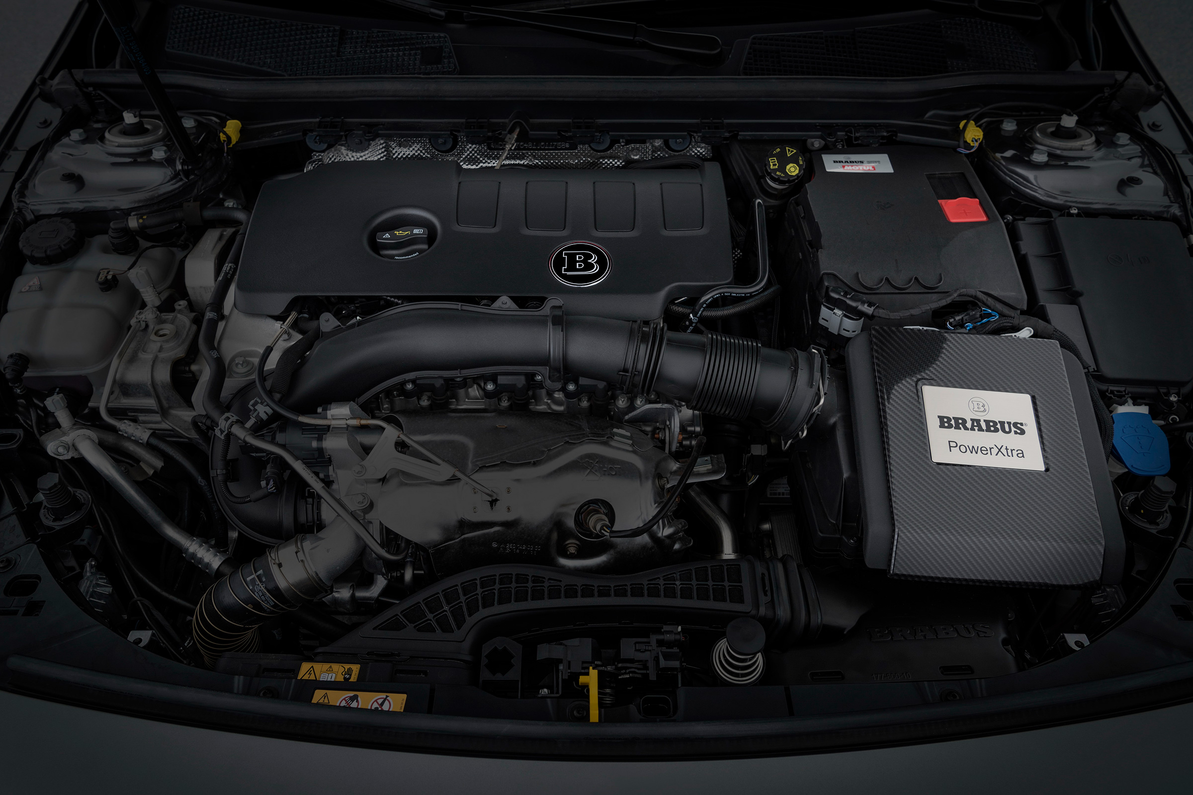 Brabus-tuned A-Class engine