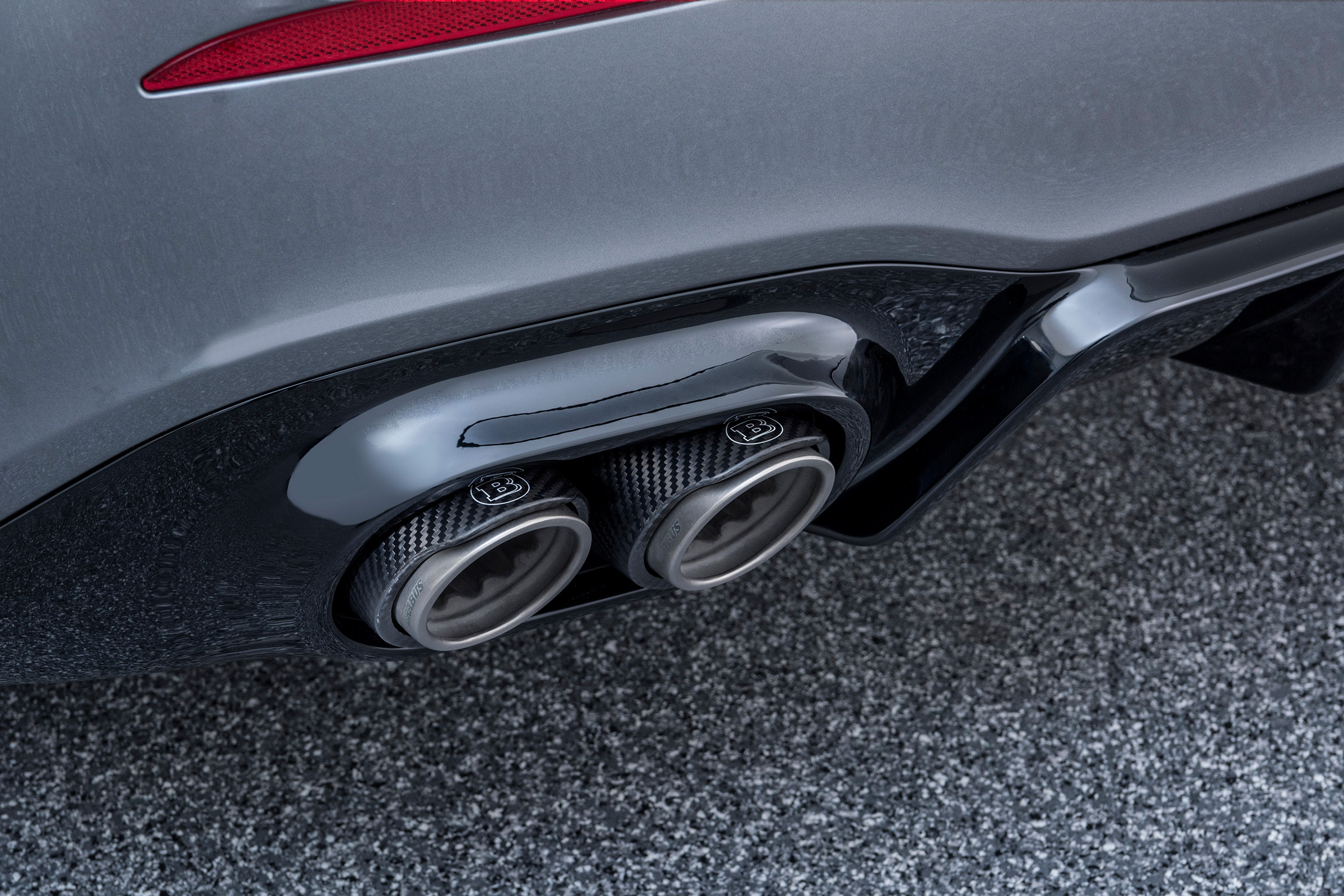 Brabus-tuned A-Class exhaust