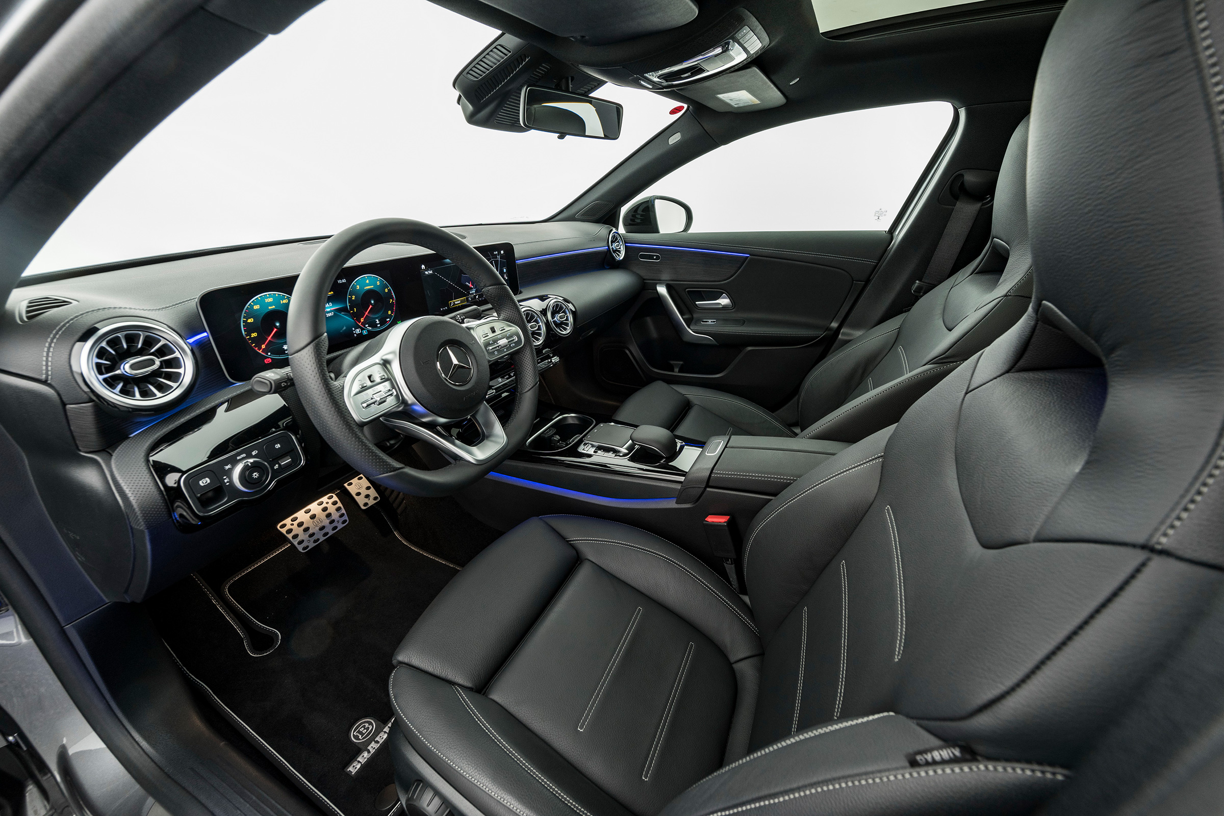 Brabus-tuned A-Class interior