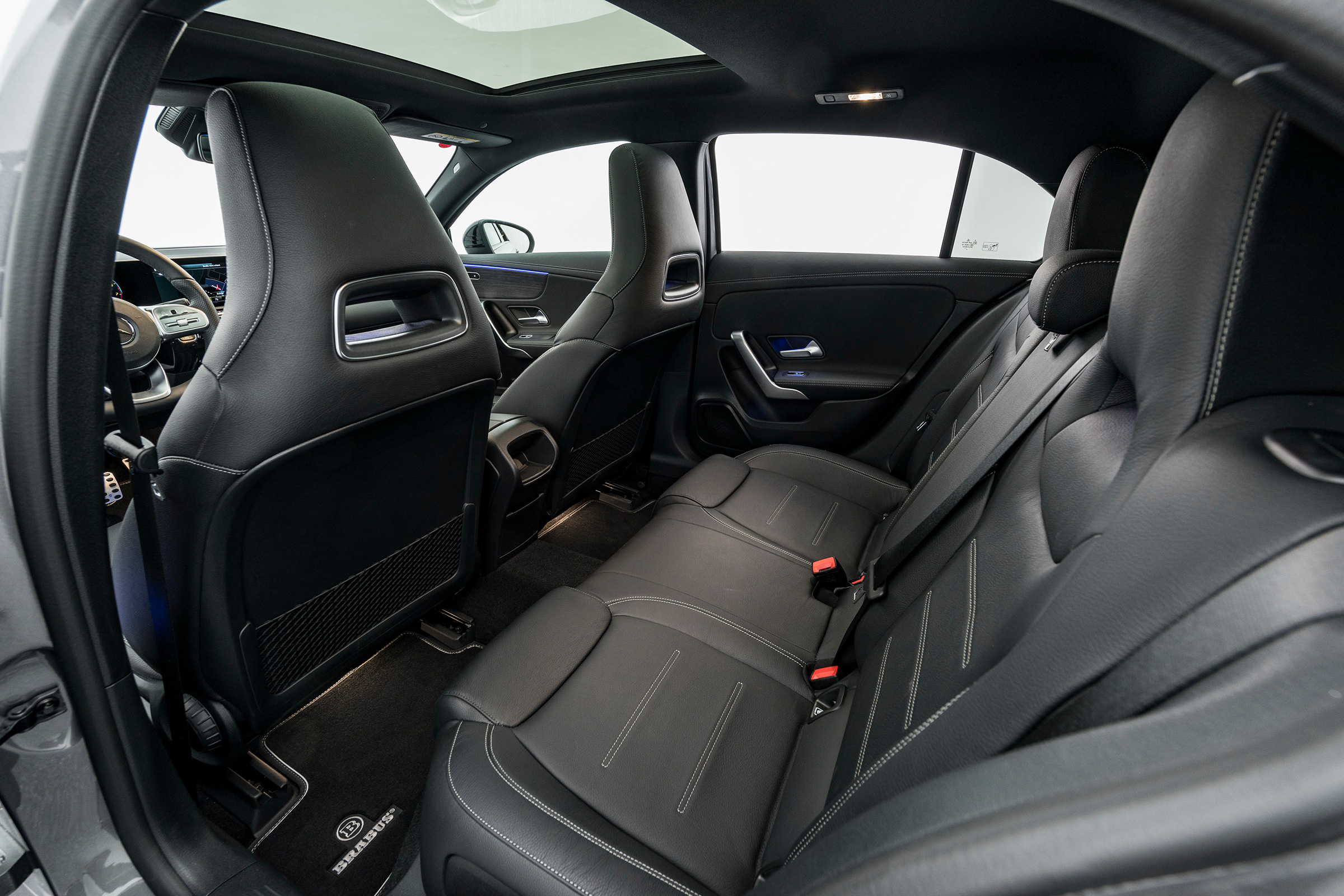 Brabus-tuned A-Class interior rear