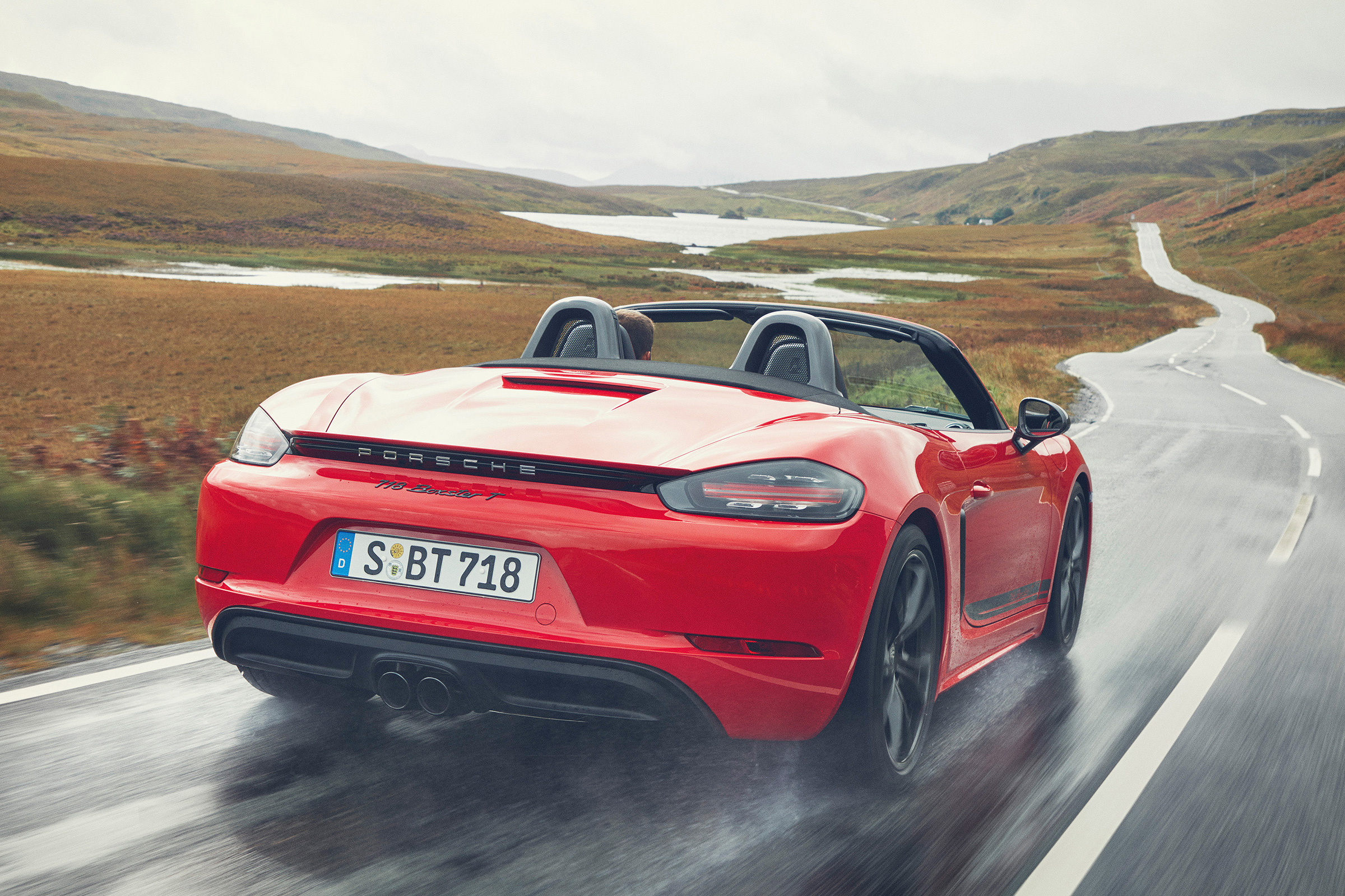 Porsche Boxster T rear