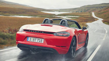 Porsche Boxster T rear
