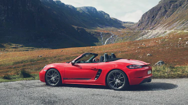 Porsche Boxster T side