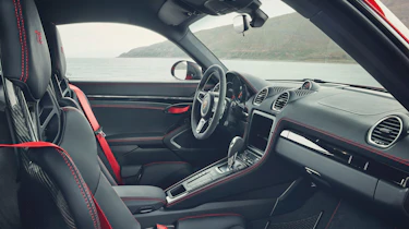 Porsche Cayman T interior