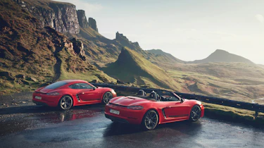 Porsche Boxster T rear