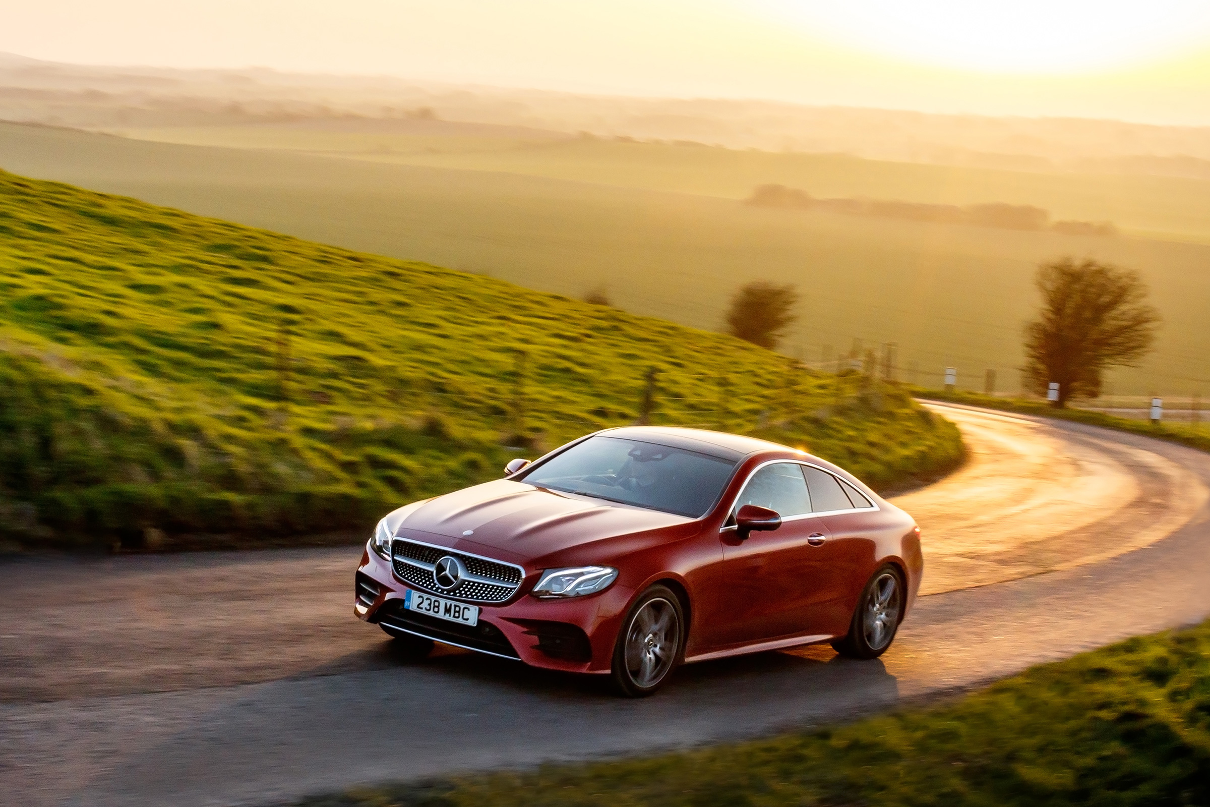 Mercedes-Benz E-class coupe front