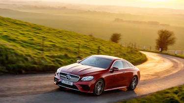 Mercedes-Benz E-class coupe front