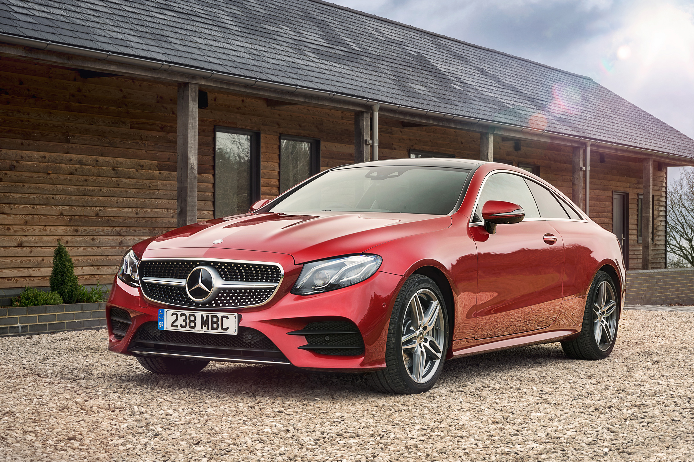 Mercedes-Benz E-class coupe front