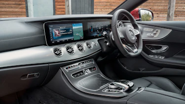 Mercedes-Benz E-class coupe interior