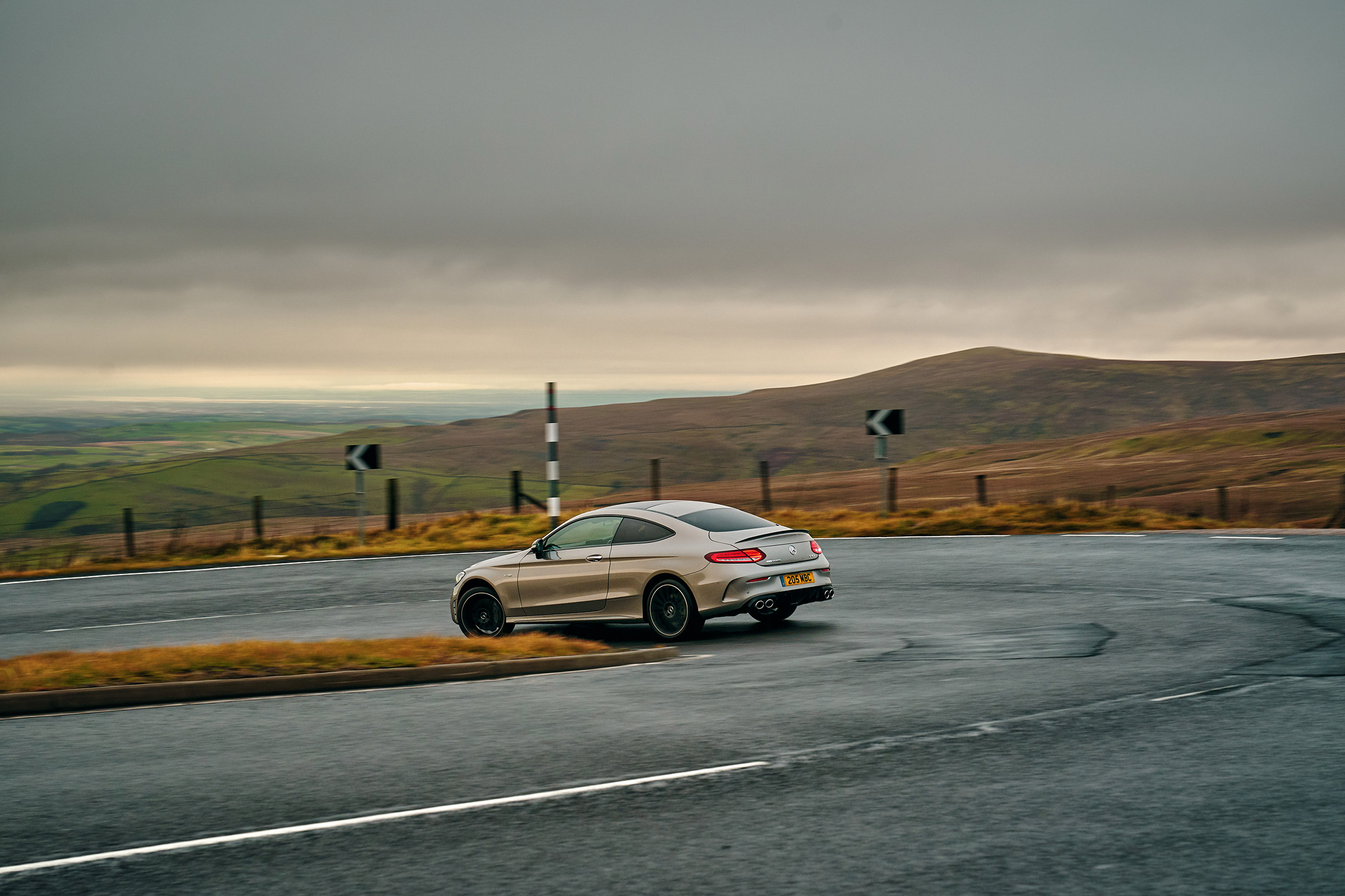 Mercedes-AMG C43 Coupe 2018 review - rear.