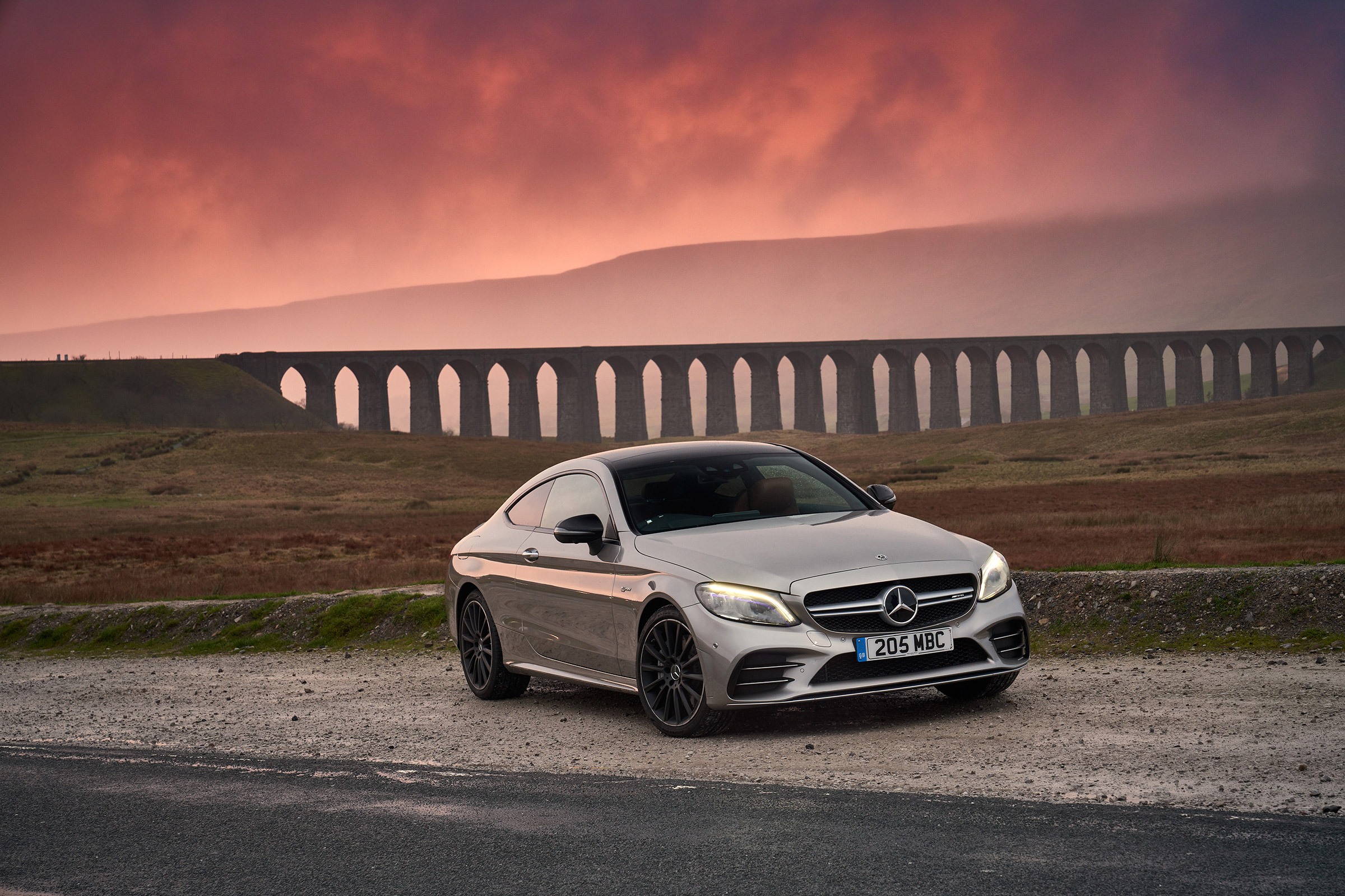 Mercedes-AMG C43 Coupe 2018 review - front static