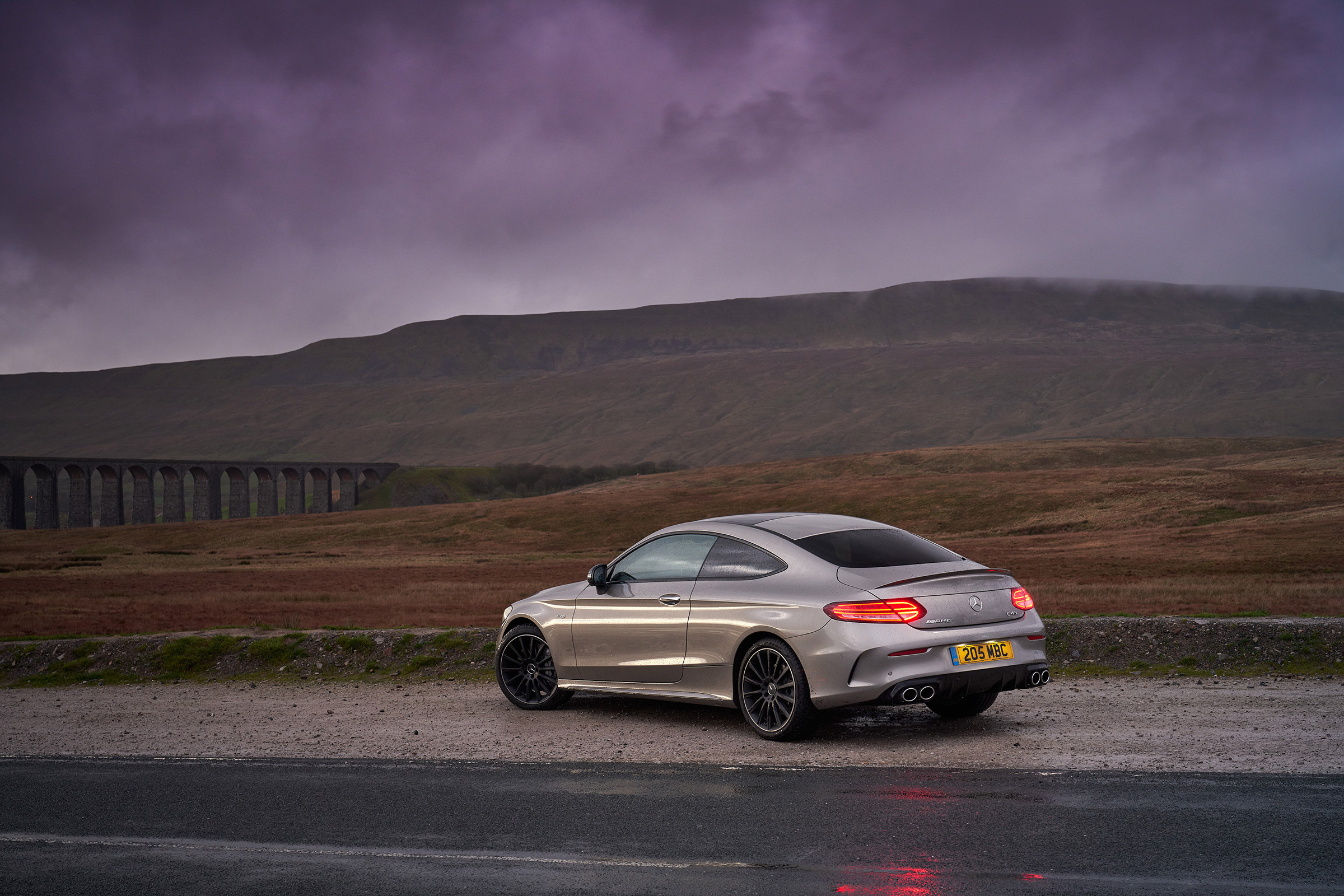 Mercedes-AMG C43 Coupe 2018 review - rear static