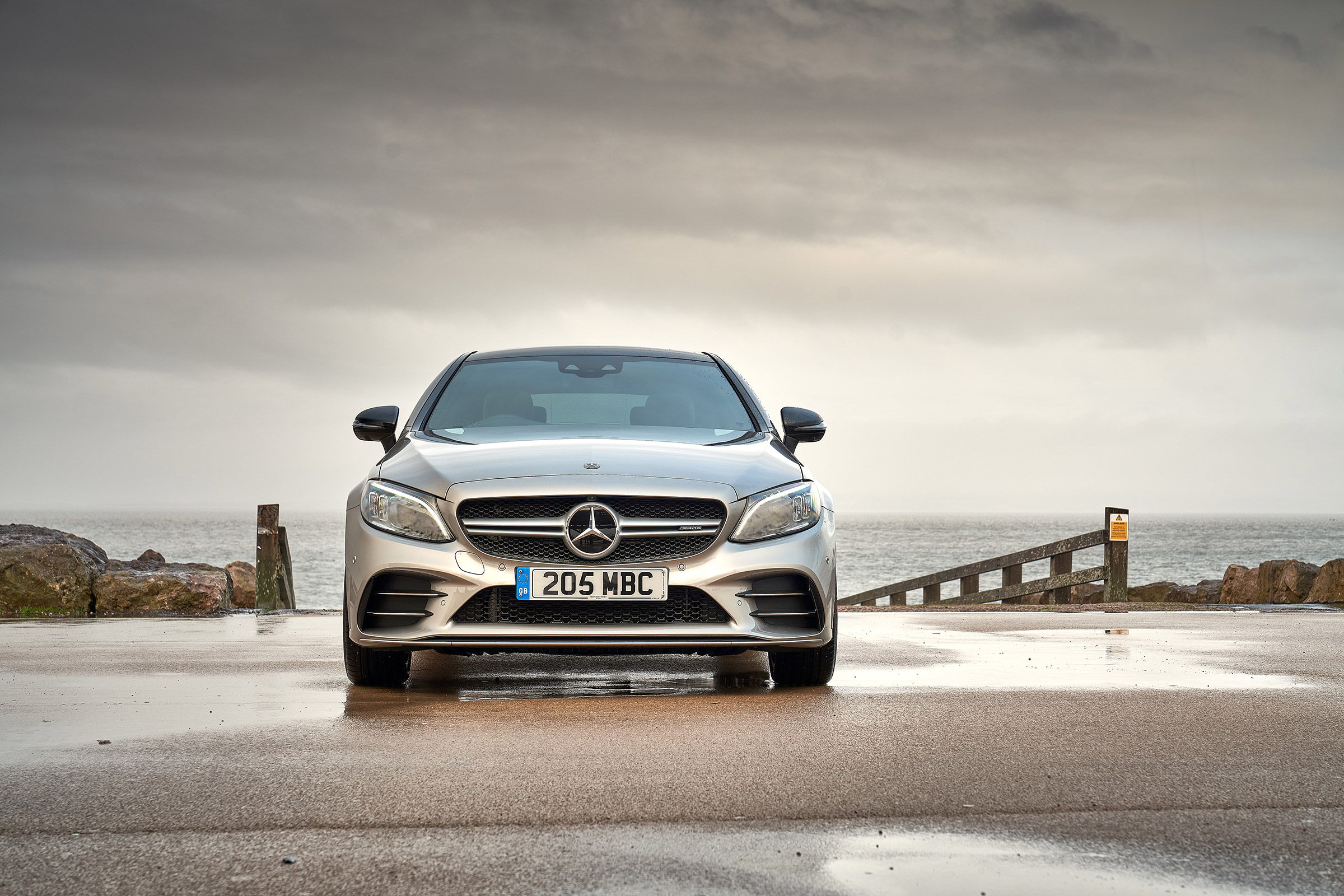 Mercedes-AMG C43 Coupe 2018 review - nose