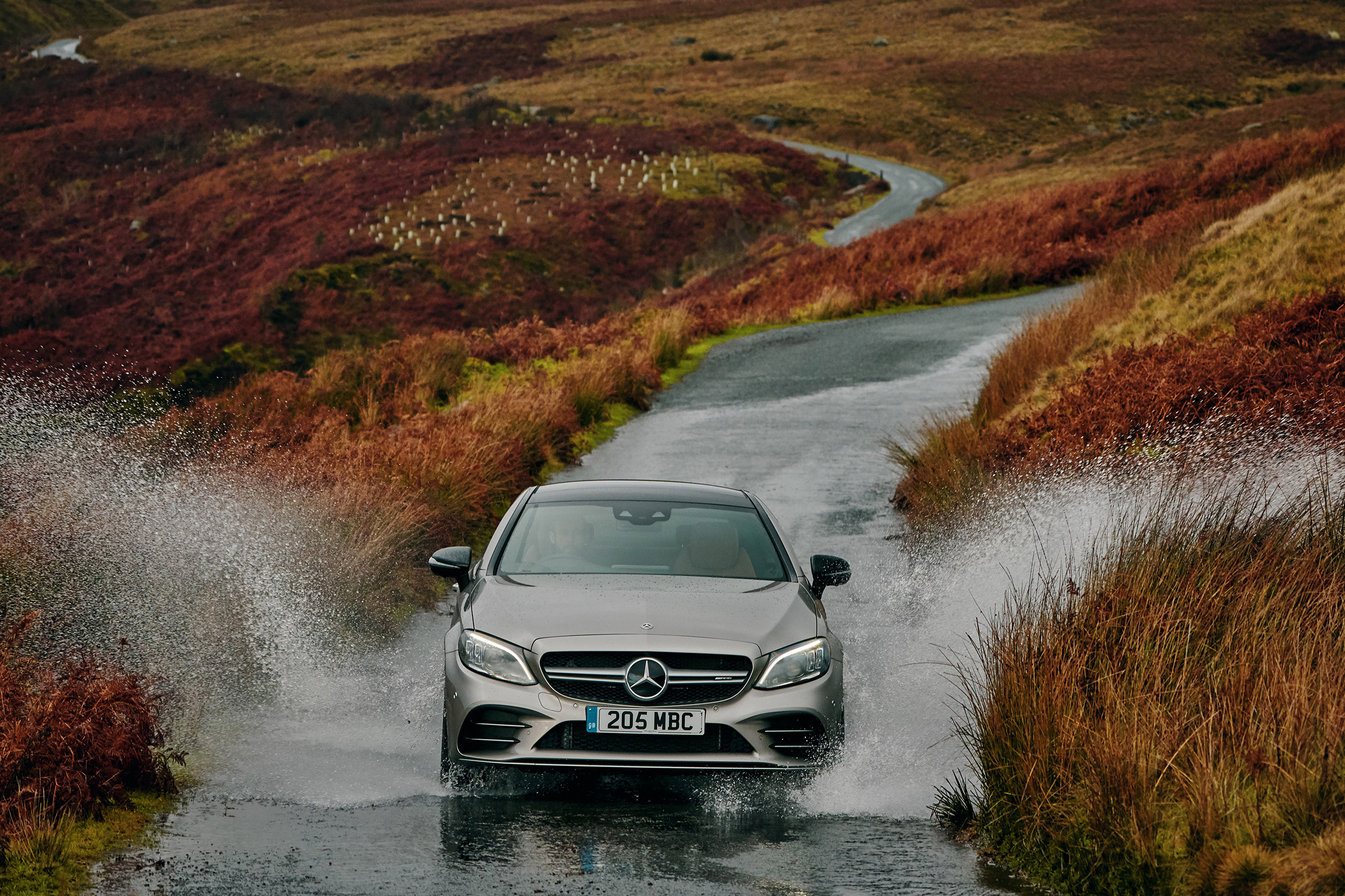 Mercedes-AMG C43 Coupe 2018 review - front