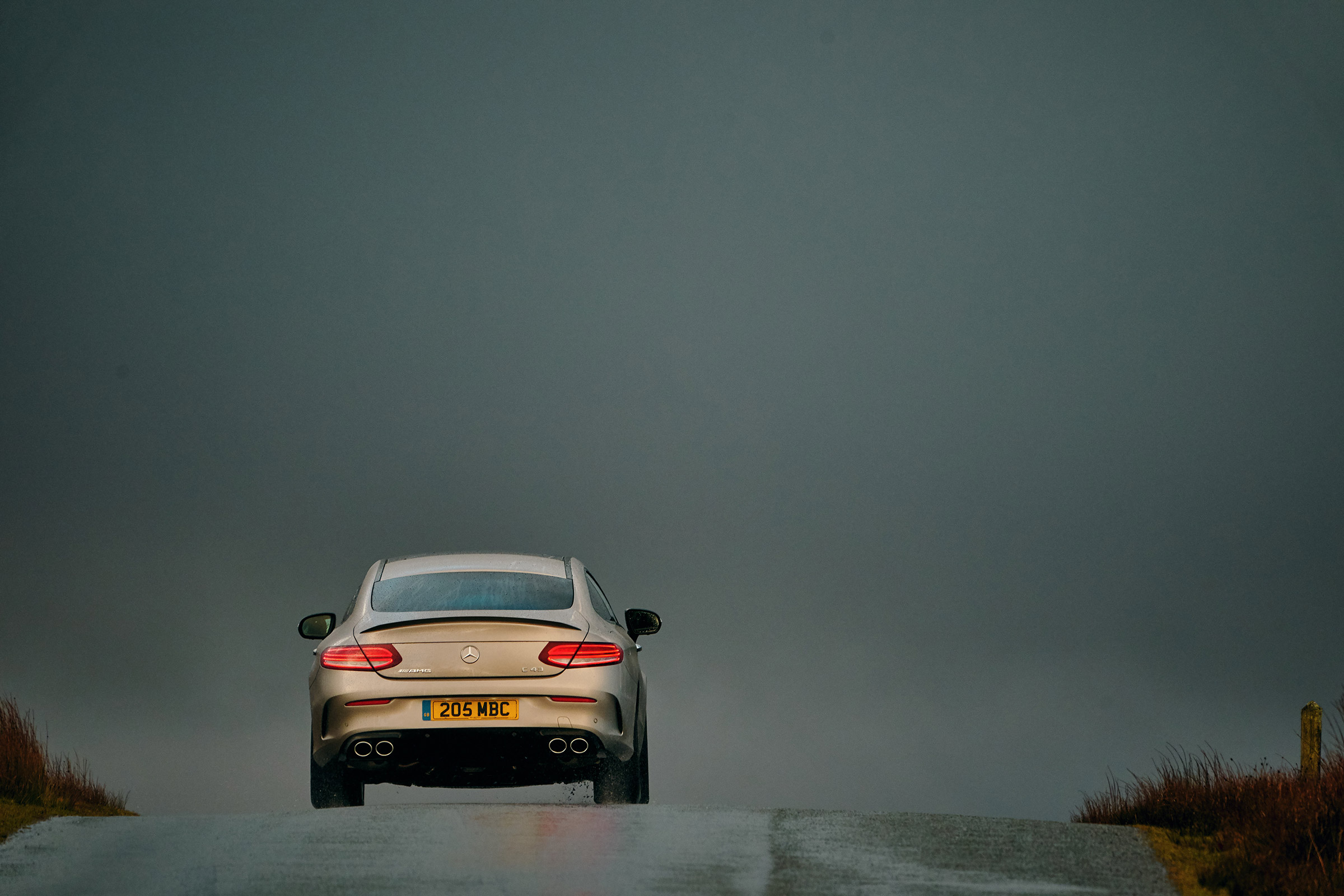 Mercedes-AMG C43 Coupe 2018 review - rear