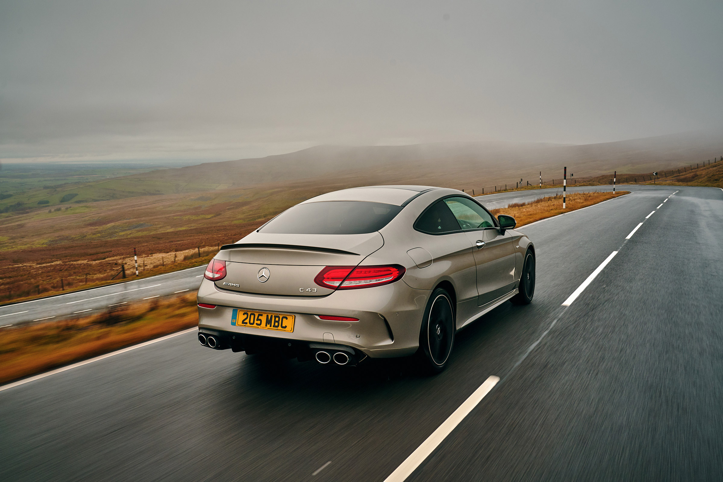 Mercedes-AMG C43 Coupe 2018 review - rear