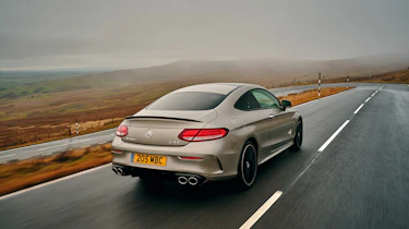 Mercedes-AMG C43 Coupe 2018 review - rear