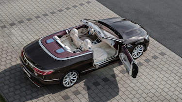 Mercedes-Benz S560 Cabriolet top