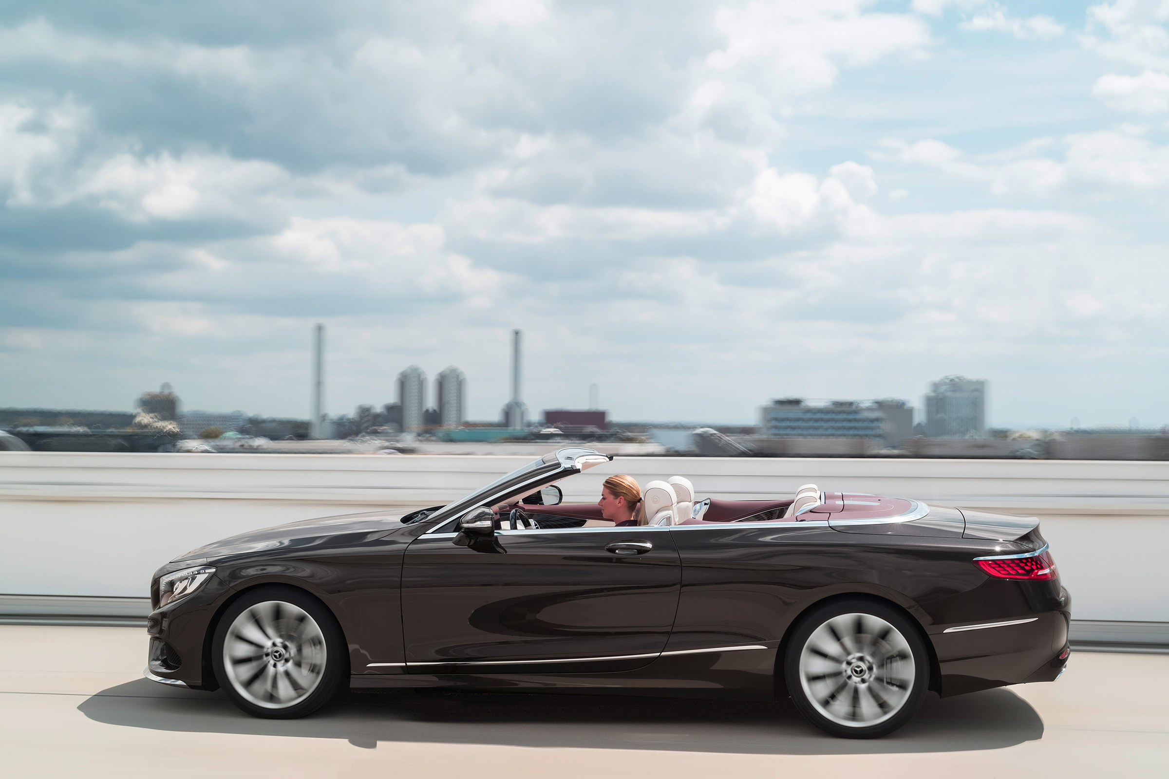 Mercedes-Benz S560 Cabriolet side