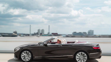Mercedes-Benz S560 Cabriolet side