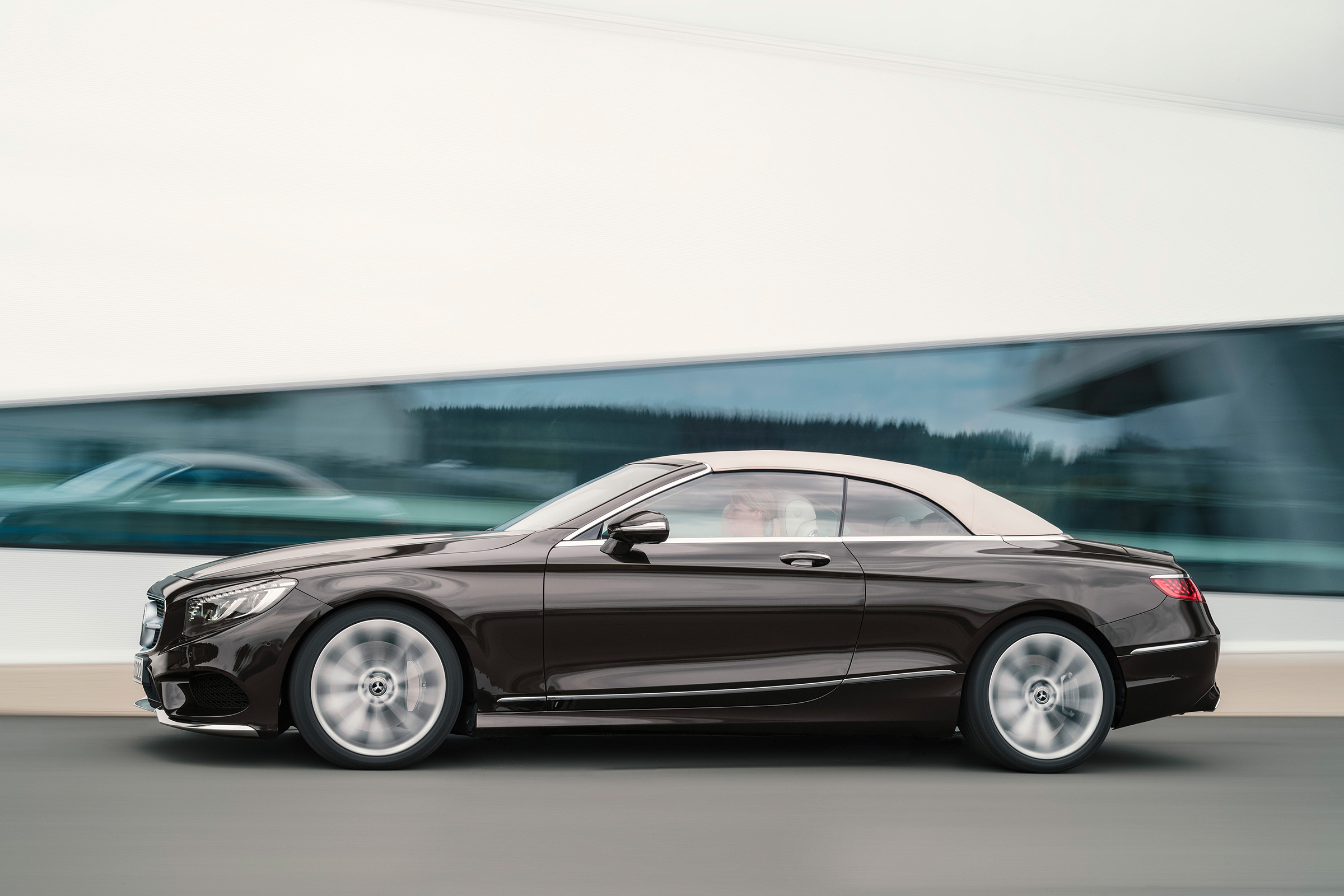 Mercedes-Benz S560 Cabriolet side
