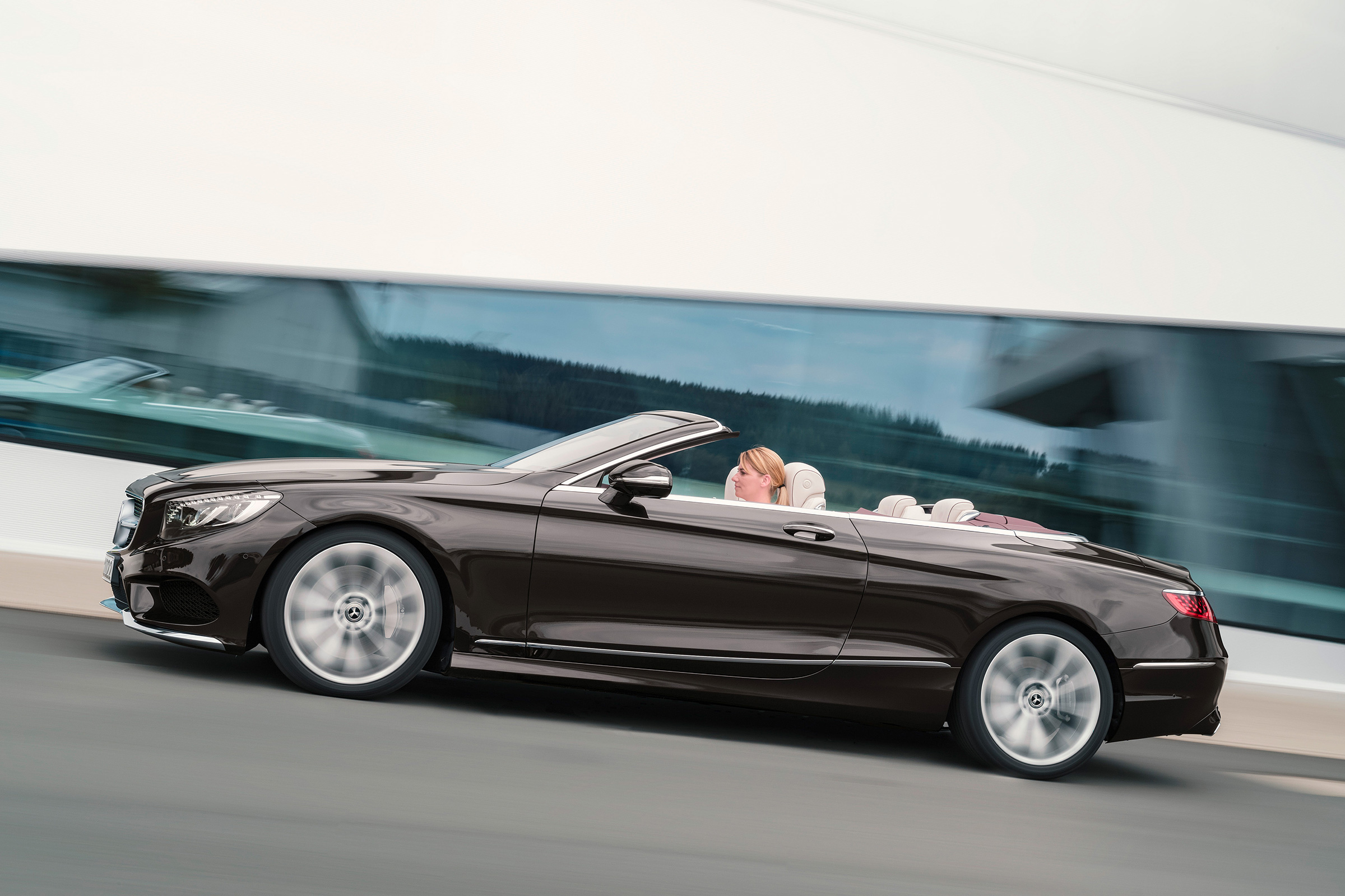 Mercedes-Benz S560 Cabriolet side
