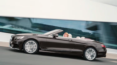 Mercedes-Benz S560 Cabriolet side