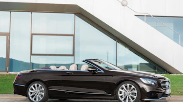 Mercedes-Benz S560 Cabriolet side