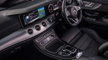 Mercedes-Benz E-class cabriolet interior