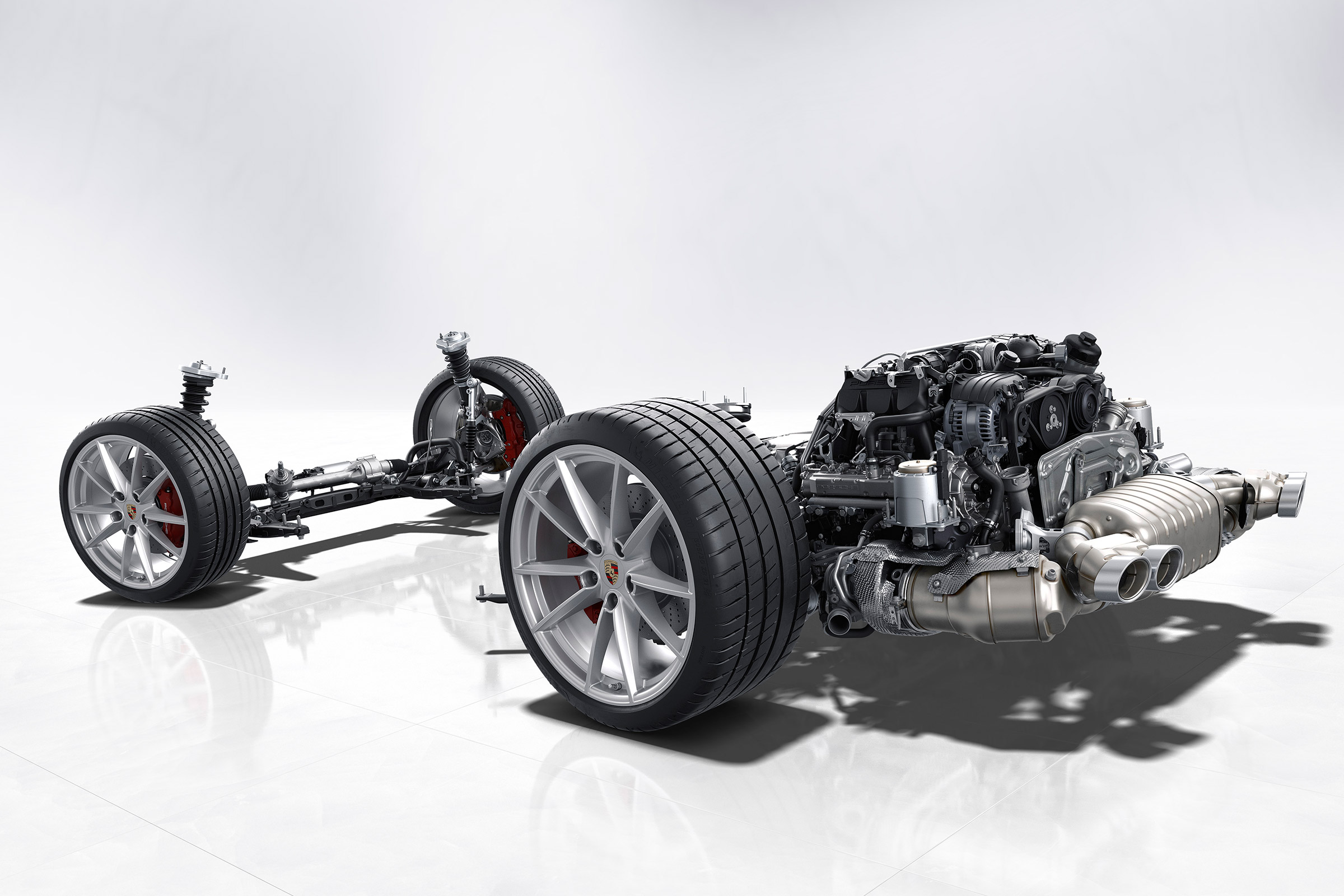 Porsche 911 powertrain