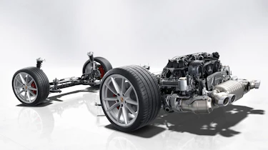 Porsche 911 powertrain