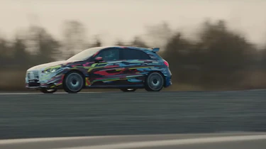 Mercedes-AMG a45 spy shots video