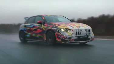 Mercedes-AMG a45 spy shots video