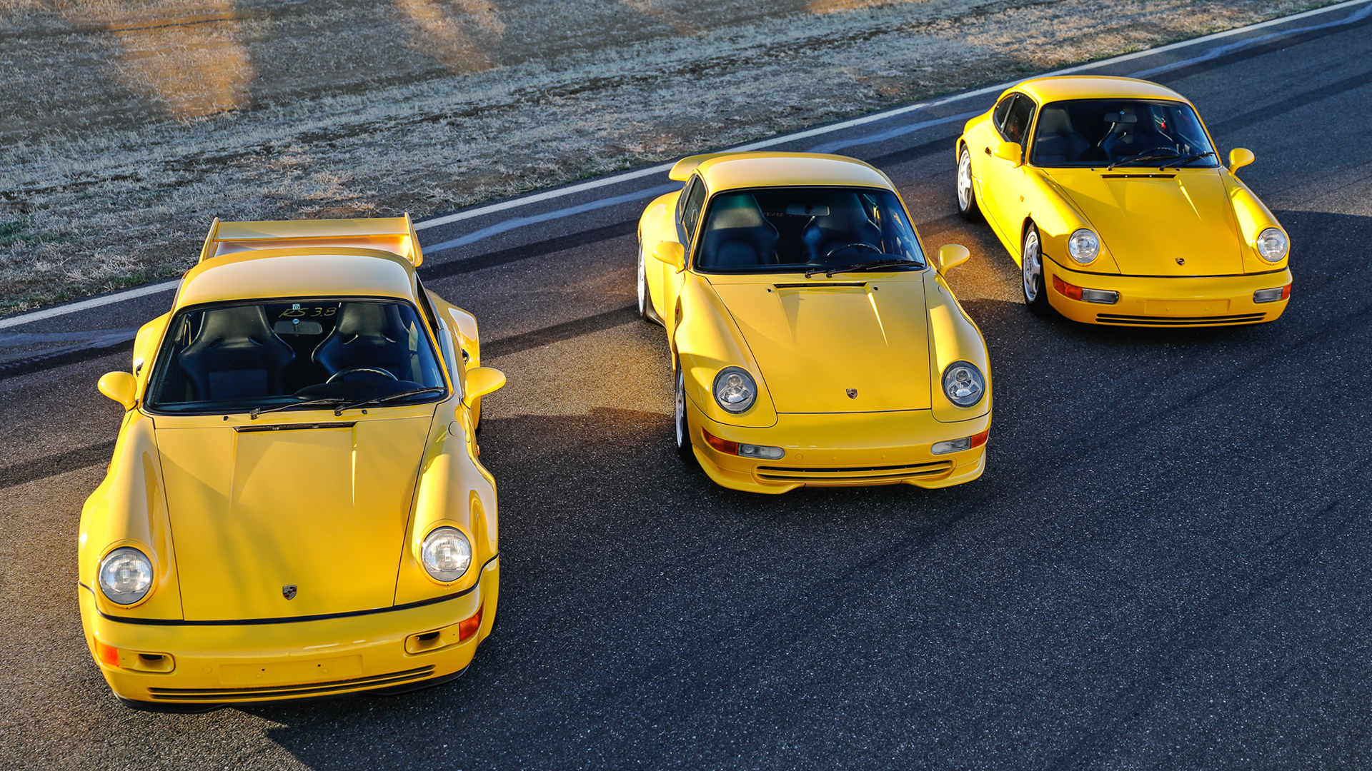 Porsches on sale at Amelia Island