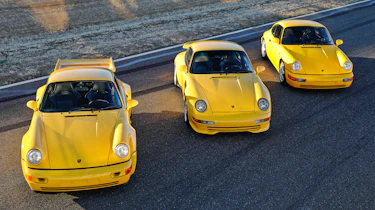 Porsches on sale at Amelia Island