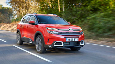 Citroen C5 Aircross - front quarter orange