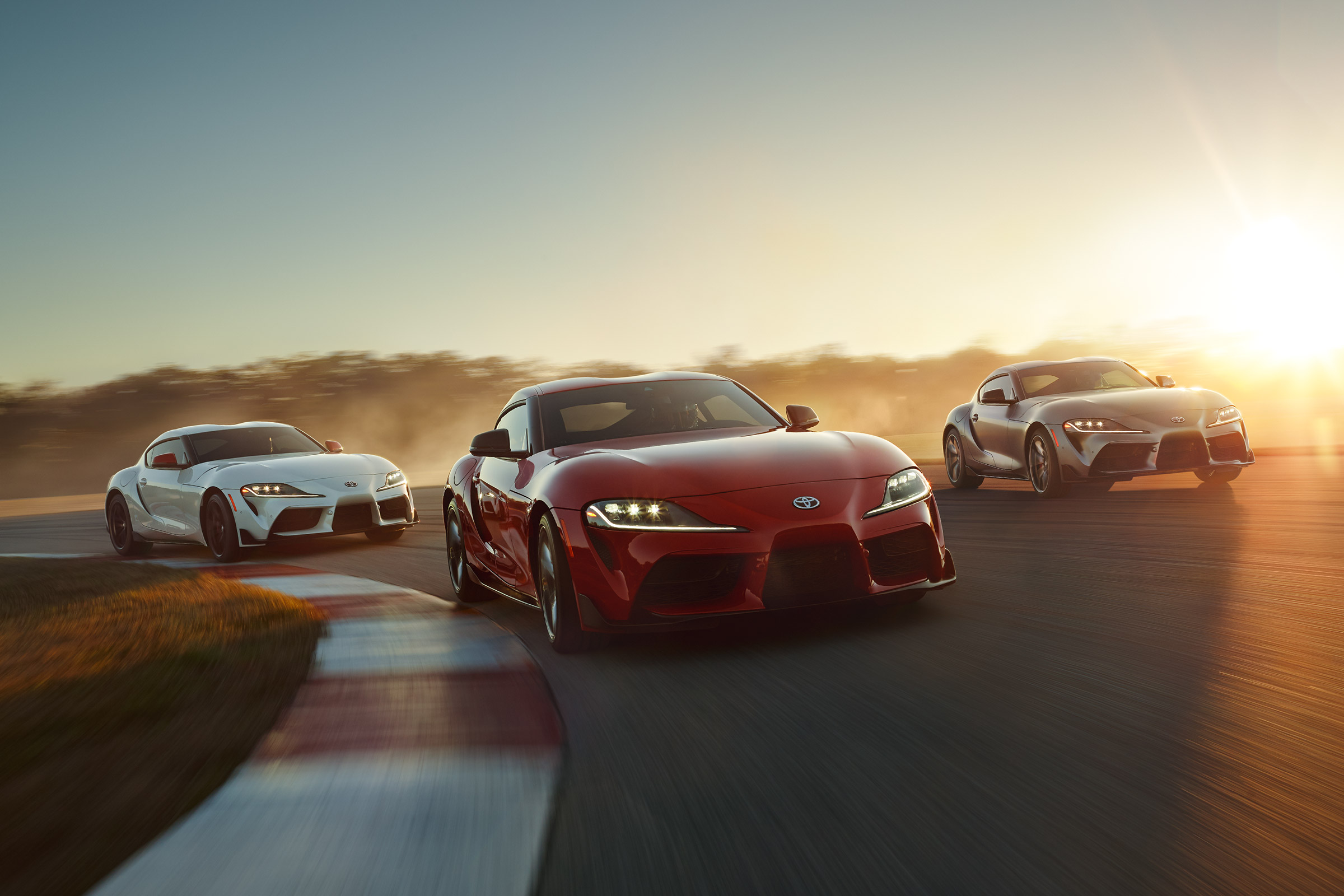 Toyota Supra - multi shot
