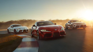 Toyota Supra - multi shot
