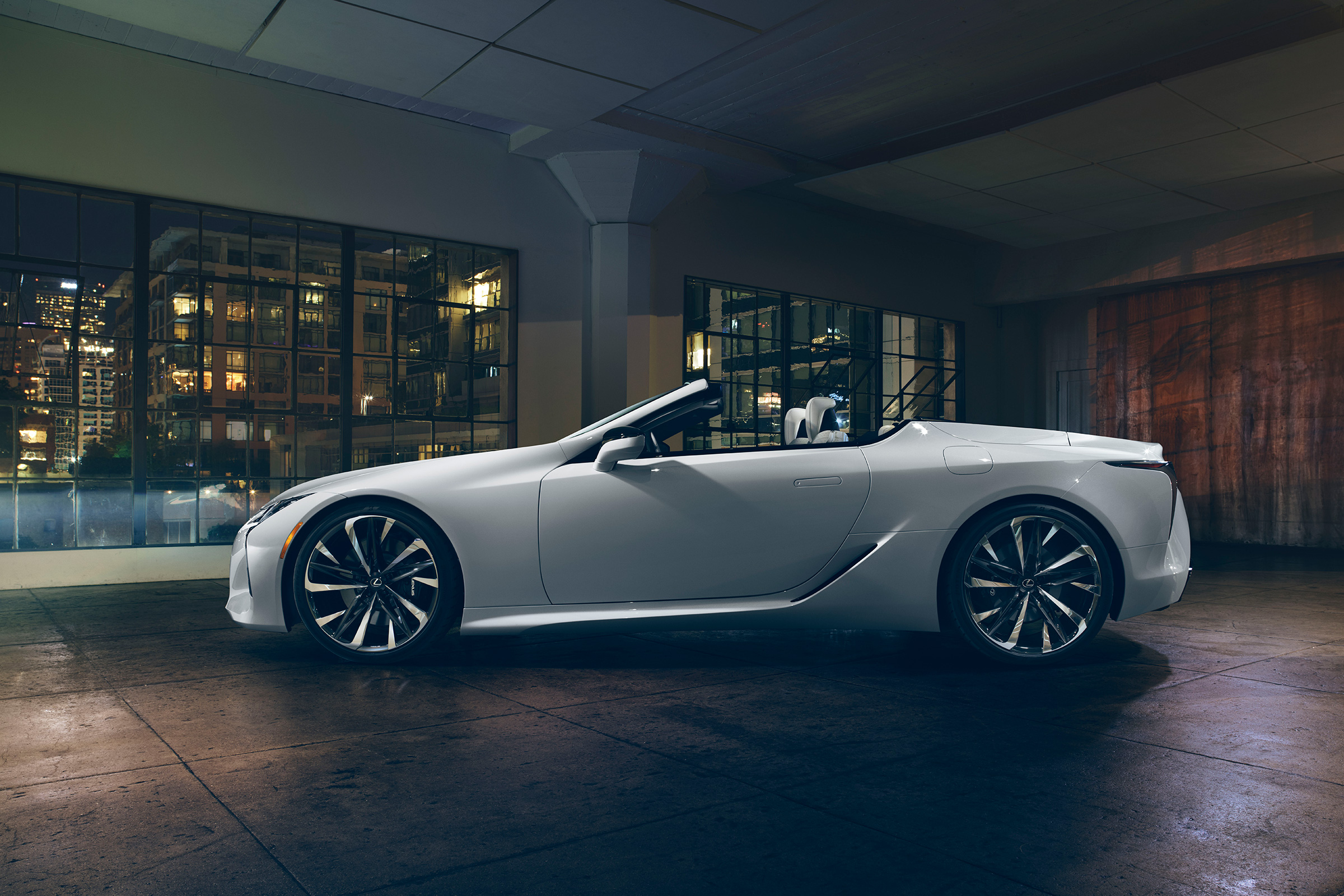 Lexus LC Convertible Concept side