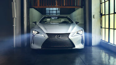 Lexus LC Convertible Concept front